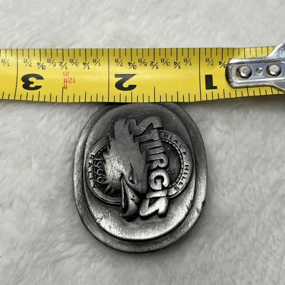 Vintage Sturgis 1999 Eagle Pewter Metal Pin Brooch Lapel Badge Motorcycle Rally